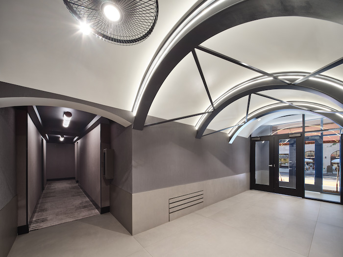 Carpeted residential corridor — hot-water extraction service