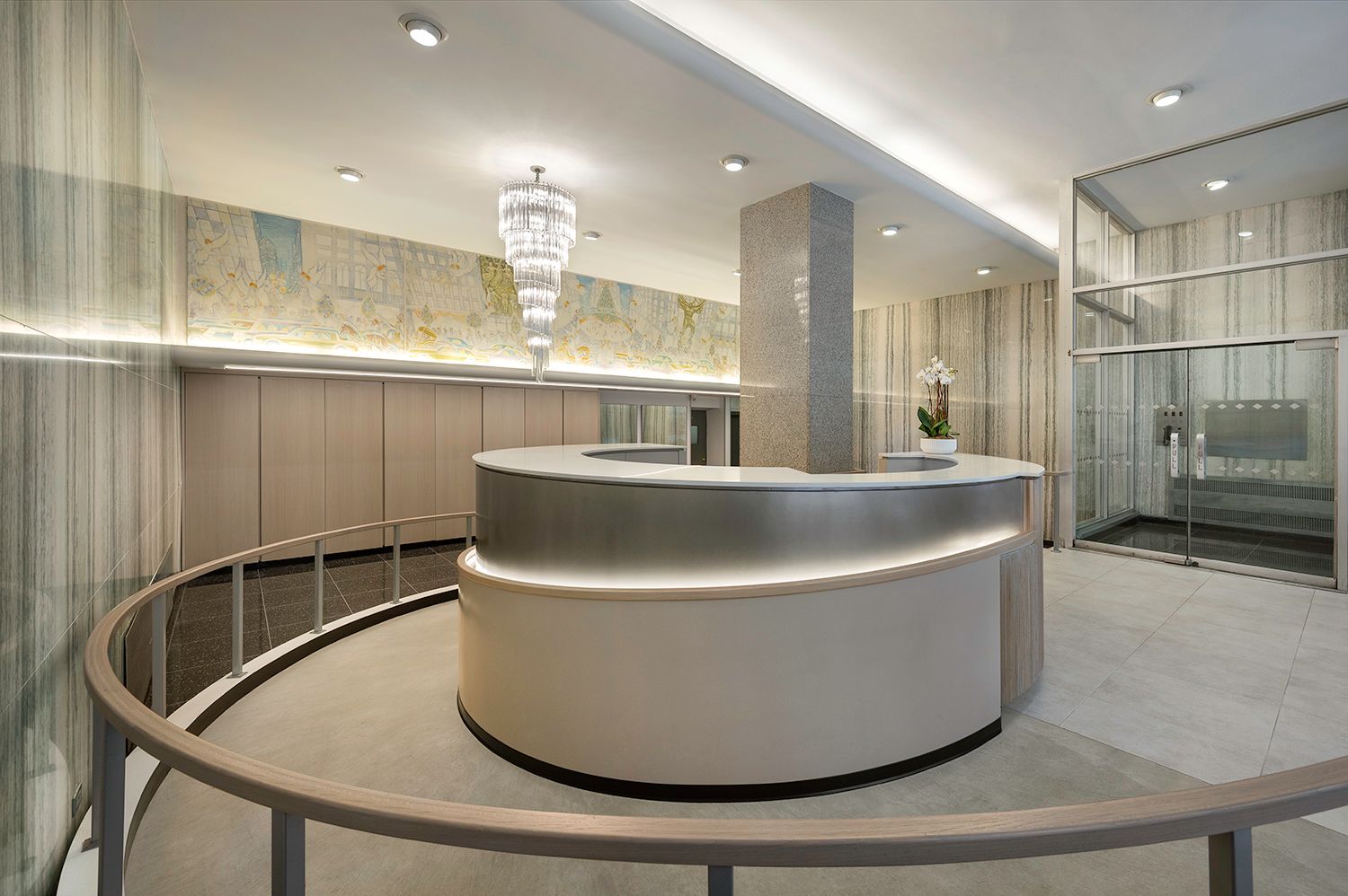 Lobby chandelier and common-area electrical — Go Pro Electric